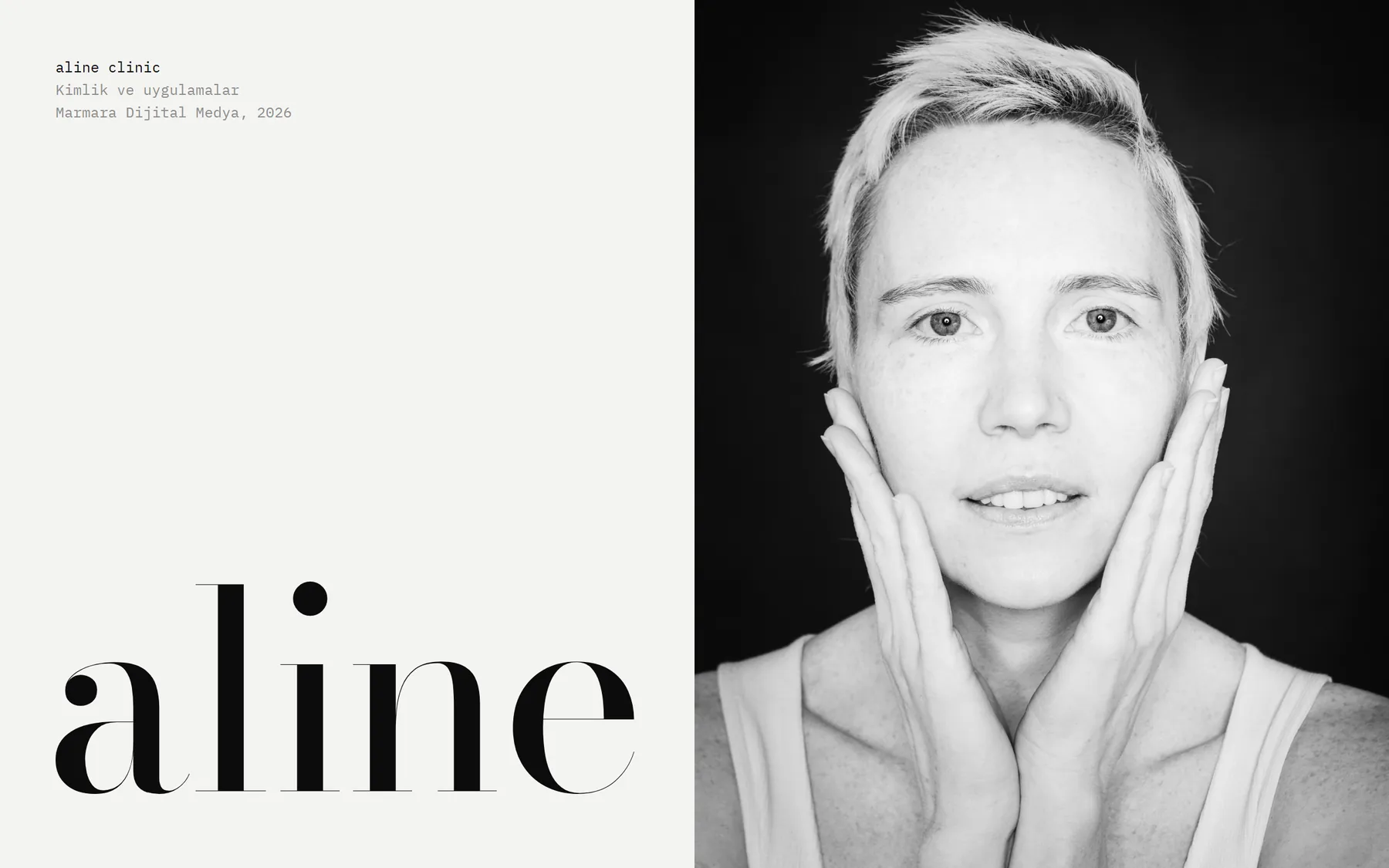 Aline Clinic marka kimliği
